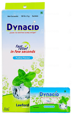 DYNACID PUDINA FLAVOUR SACHET 5GM
